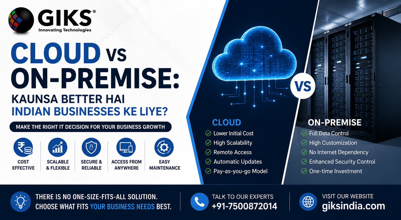 Cloud vs On-Premise: Which Is Better for Indian Businesses in 2026?
